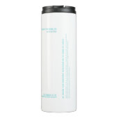 Good Vibes bottle Thermosbecher (Rückseite)