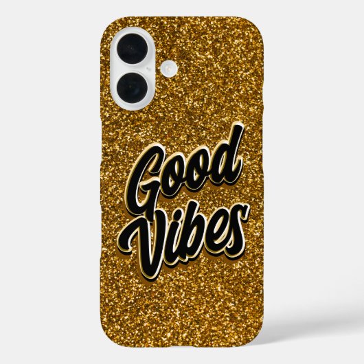 Good Vibes Case-Mate iPhone Hülle (Rückseite)