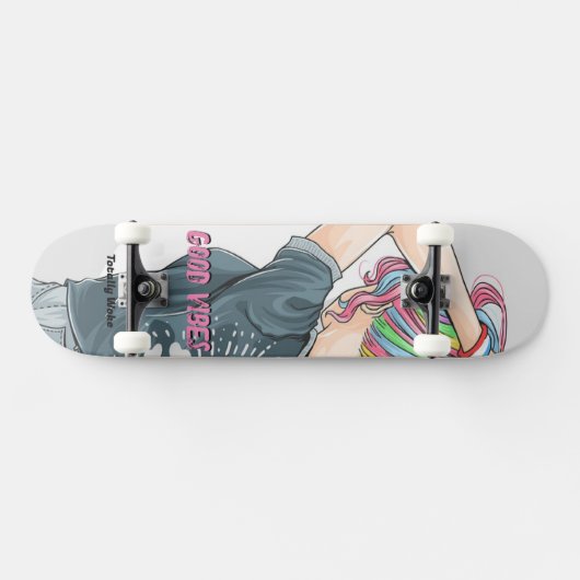 Good Vibes Custom Skateboard (Horizontal)