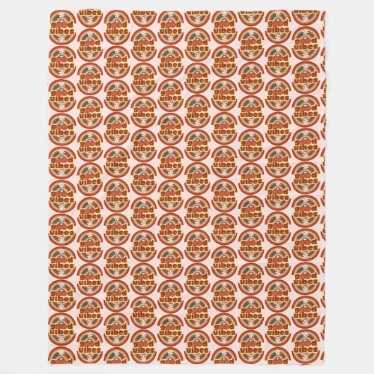 Good Vibes Fleecedecke (Vorderseite)