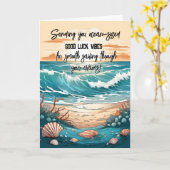 Good vibes GCSE ALevel SAT Karte (Gelbe Blume)