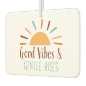Good Vibes & Gentle Rises Boho Car Air Freshener Autolufterfrischer (Links)