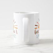 Good Vibes & Gentle Rises Boho Tasse (Rückseite)