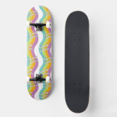 Good Vibes Groovy Skateboard Deck (Vorderseite)
