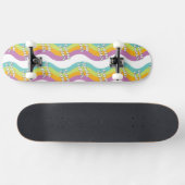 Good Vibes Groovy Skateboard Deck (Horizontal)