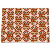 Good Vibes Große Geschenktüte (Vorderseite)