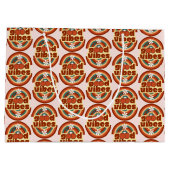 Good Vibes Große Geschenktüte (Rückseite)