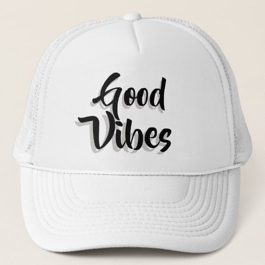 Good Vibes Hat Truckerkappe (Vorderseite)