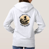 Good Vibes & High Tides Womens Hoodie (Rückseite)