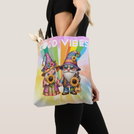 Good Vibes Hippie Gnomes Tasche