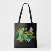 Good Vibes Illustration Typografy Tasche (Vorderseite)
