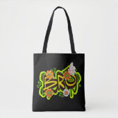 Good Vibes Illustration Typografy Tasche (Vorderseite)