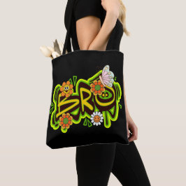 Good Vibes Illustration Typografy Tasche