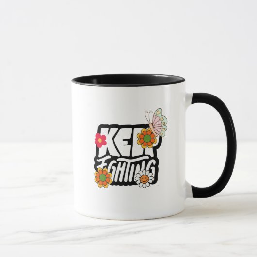 Good Vibes Illustration Typografy Tasse (Rechts)