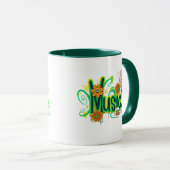 Good Vibes Illustration Typografy Tasse (VorderseiteRechts)