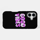 GOOD VIBES – Individuell iPhone 16 Hülle (Rückseite (Horizontal))