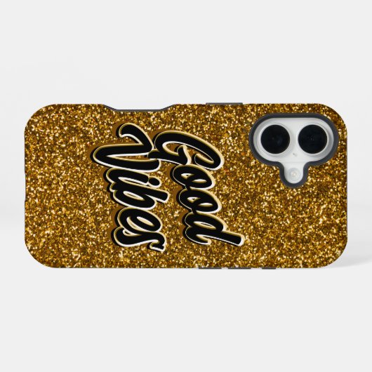 Good Vibes iPhone 16 Hülle (Rückseite (Horizontal))