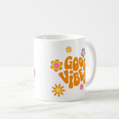 Good Vibes Kaffeetasse (VorderseiteRechts)