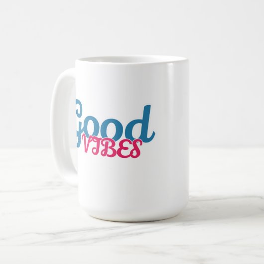 Good vibes  kaffeetasse (Vorderseite Links)