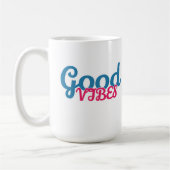 Good vibes  kaffeetasse (Links)