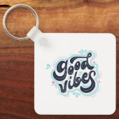 Good Vibes Keychain Schlüsselanhänger (Vorderseite)