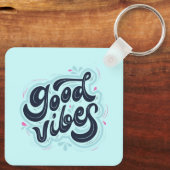 Good Vibes Keychain Schlüsselanhänger (Rückseite)