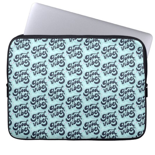 Good Vibes Laptop Sleeve (Vorderseite)