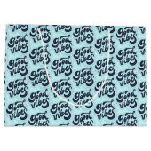 Good Vibes Large Gift Bag Große Geschenktüte (Rückseite)