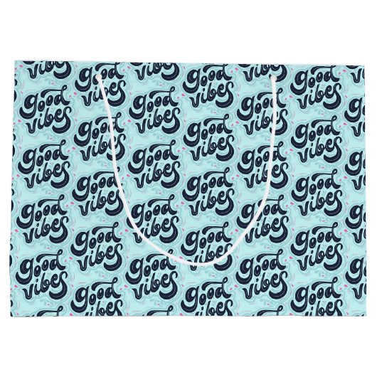 Good Vibes Large Gift Bag Große Geschenktüte (Rückseite)