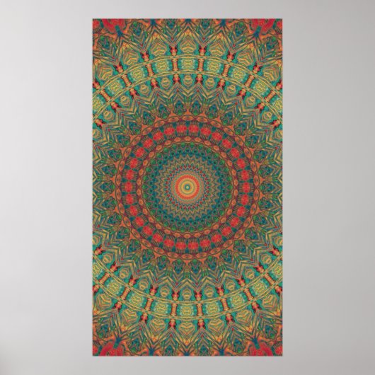 Good Vibes Mandala #1 Poster (Vorne)