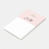 Good Vibes nur 70er Hippie Slogan Post-it Klebezettel (angewinkelt)