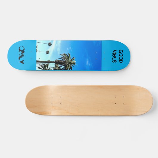 Good Vibes nur 7 3/4" Skateboard Deck (Horizontal)