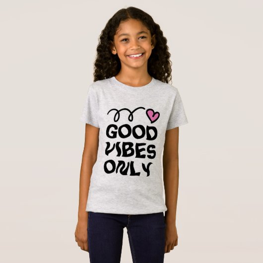 Good Vibes Nur Kind ist kein Shirt mit niedlichem (Vorne ganz)