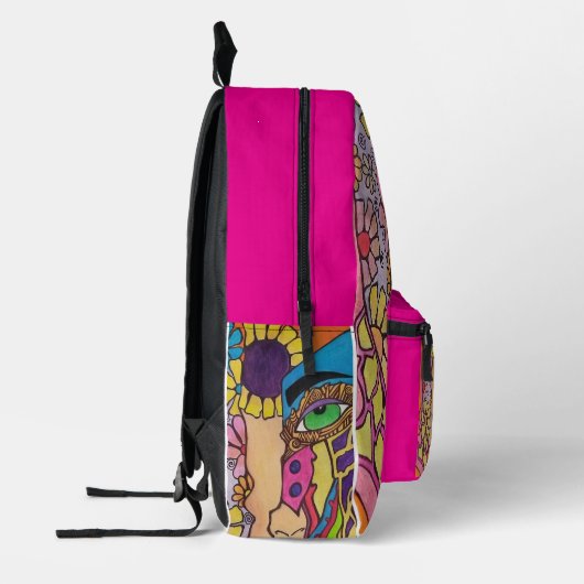 Good vibes only bedruckter rucksack (Links)