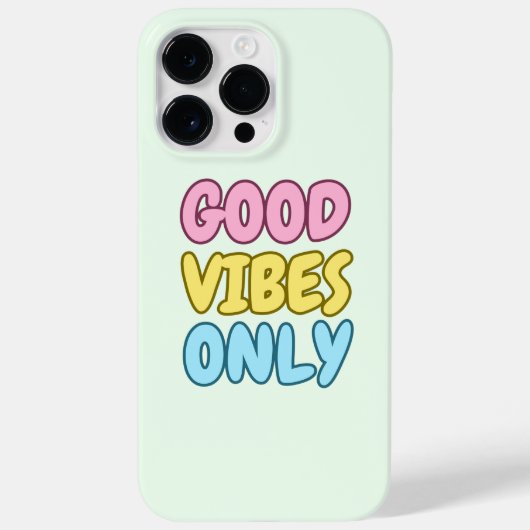 Good Vibes Only Case-Mate iPhone-Hülle iPhone Hülle (Rückseite)