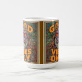 Good Vibes Only Coffee Mug – Bold Gorilla Design Kaffeetasse (Mittel)