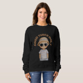 Good Vibes Only – Cute Positive Illustration Sweatshirt (Vorne ganz)