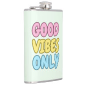 Good Vibes Only Flasche Flachmann (Rechts)