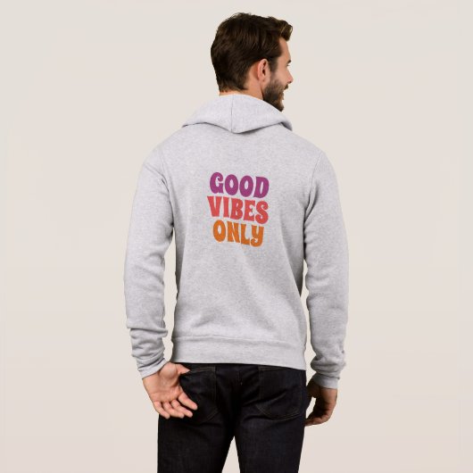 Good Vibes Only Hoodie (Schwarz voll)
