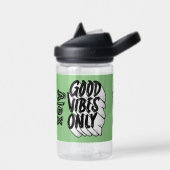Good Vibes Only Individuelle Name Trinkflasche (Links)