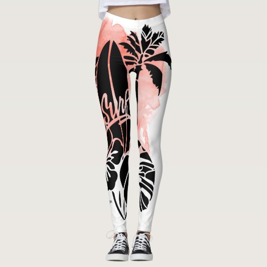 good vibes only leggings (Vorderseite)