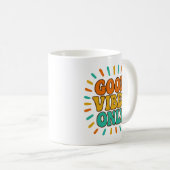 Good Vibes Only -  Mug Kaffeetasse (VorderseiteRechts)