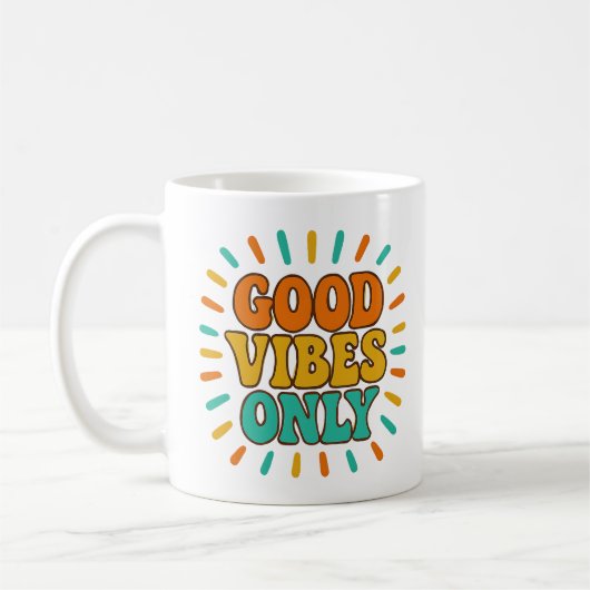 Good Vibes Only -  Mug Kaffeetasse (Links)