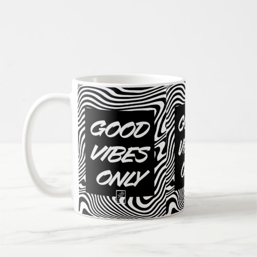 Good Vibes Only. Mug. Kaffeetasse (Links)