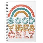 Good Vibes Only Notebook Notizblock (Vorderseite)