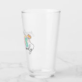 Good Vibes Only Rainbow Heart Glas (Links)