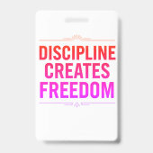 Good Vibes Only Script Abzeichen Ausweis (Rückseite)