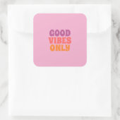 Good vibes only stickers (Tasche)