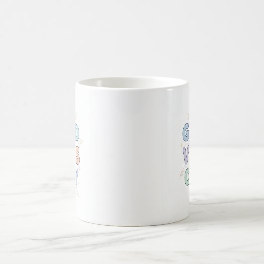 Good Vibes Only Tasse - Niedliches Pastel Sunshine (Mittel)