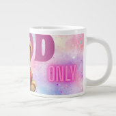 Good Vibes Only Teddy Bear Jumbo Mug Jumbo-Tasse (Rechts)